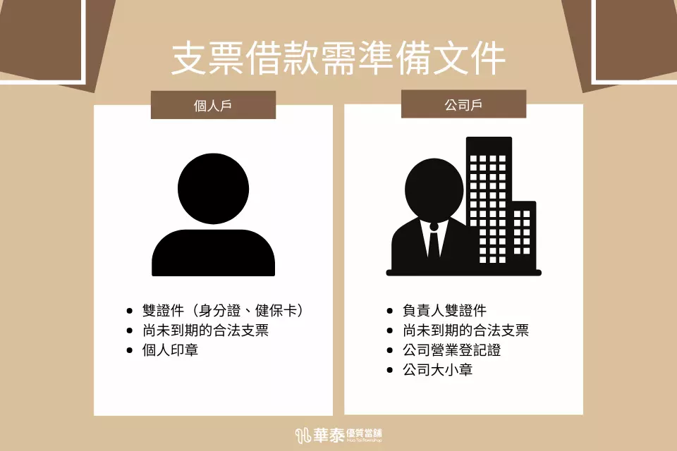 支票借款所需文件