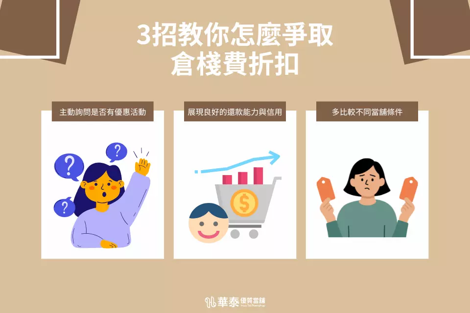 免倉棧費方法-新竹華泰當舖